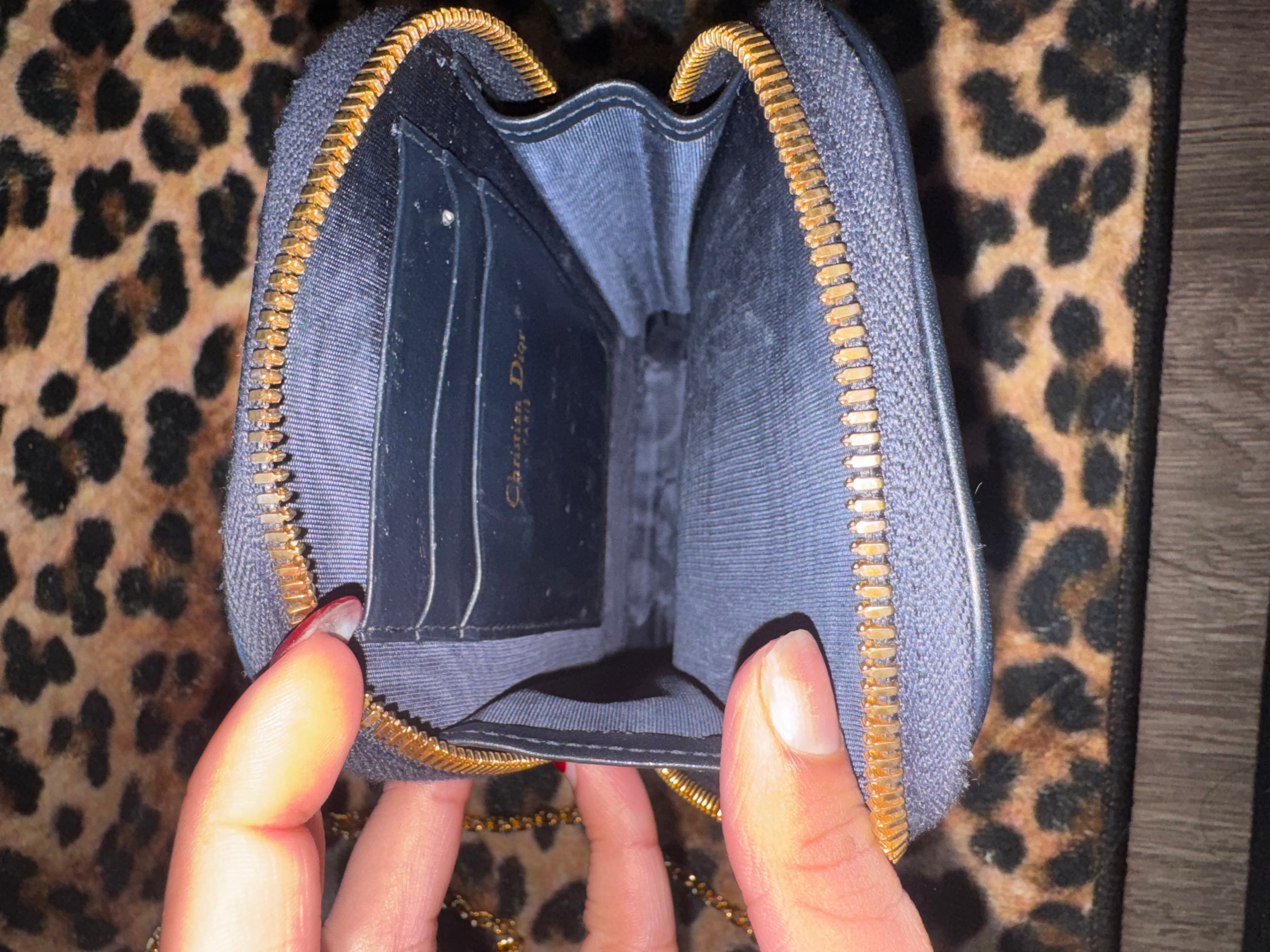 Christian Dior Oblique Jacquard 30 Montaigne Call’in Dior Phone Pouch
