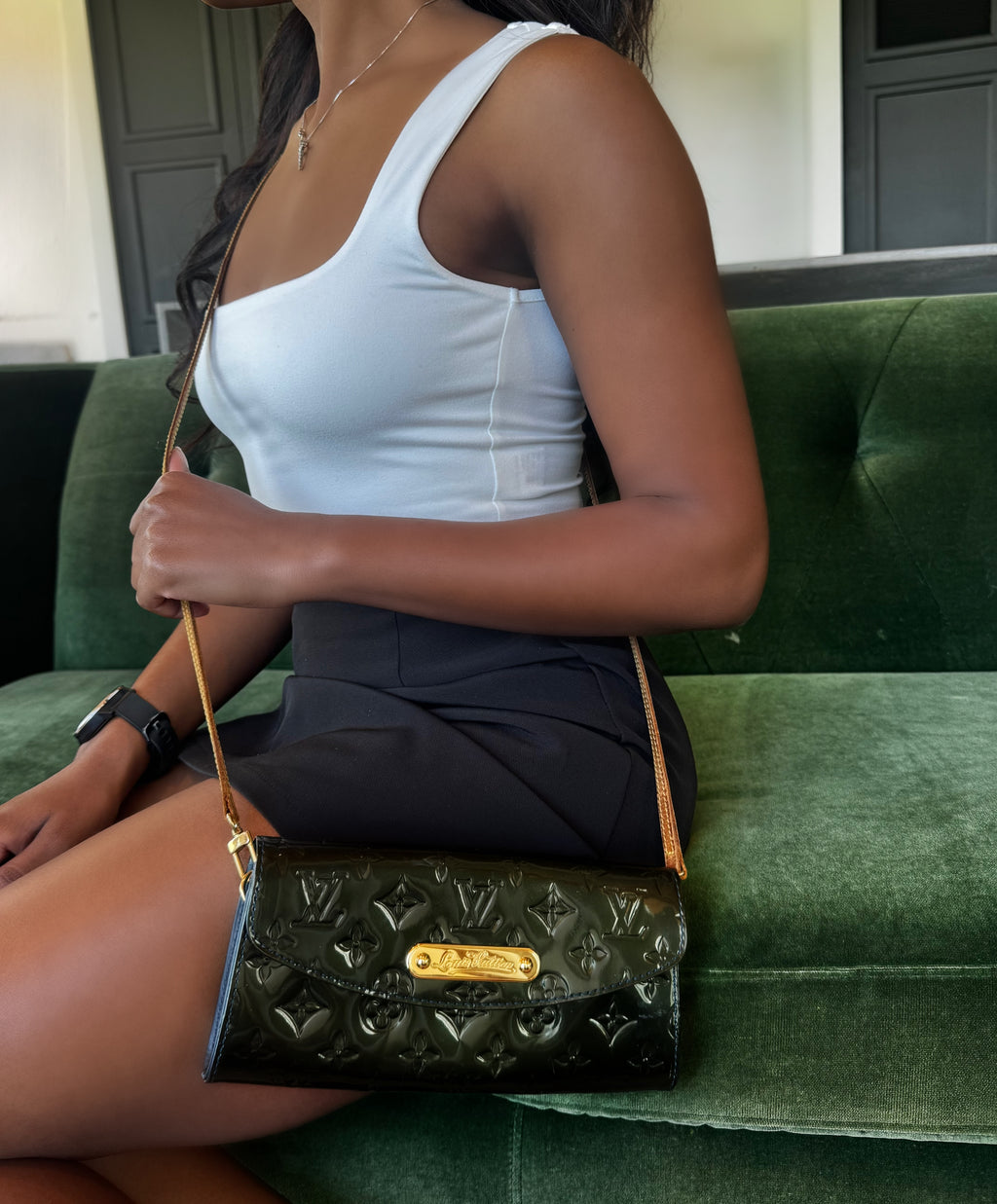Louis Vuitton Monogram Vernis Rossmore PM