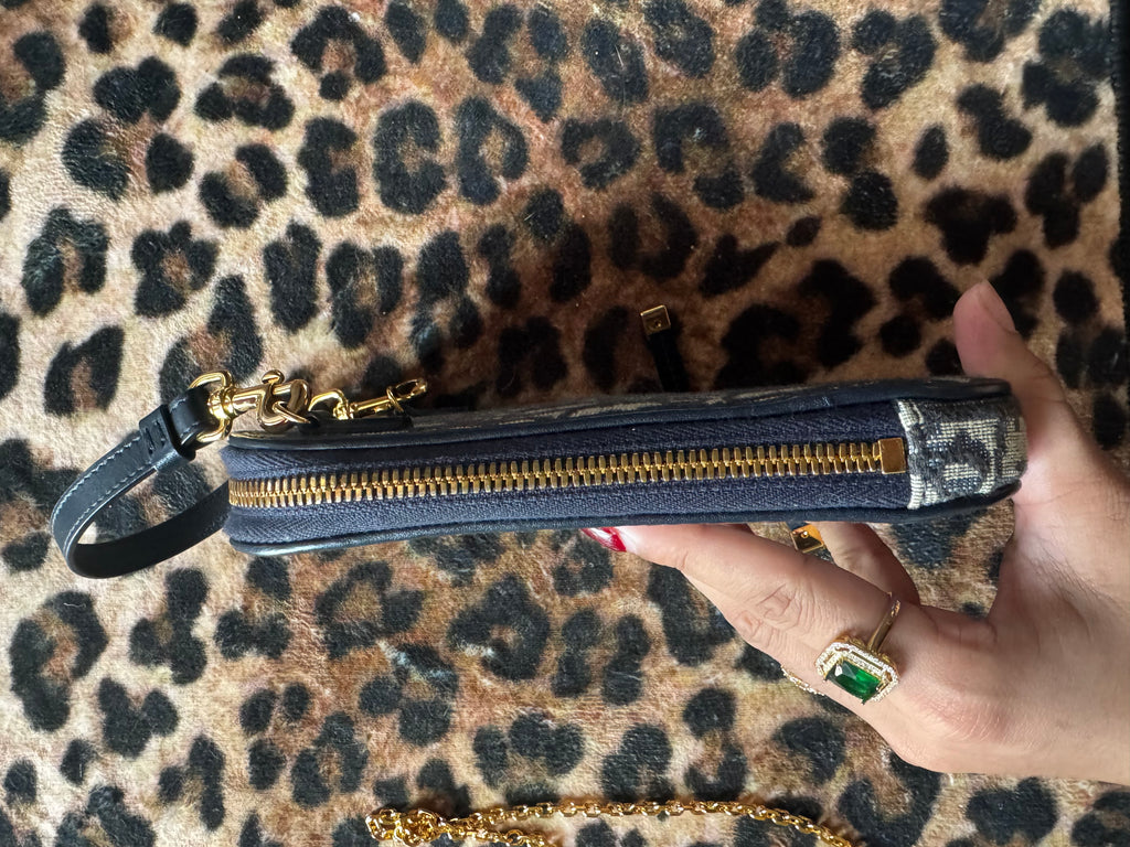 Christian Dior Oblique Jacquard 30 Montaigne Call’in Dior Phone Pouch