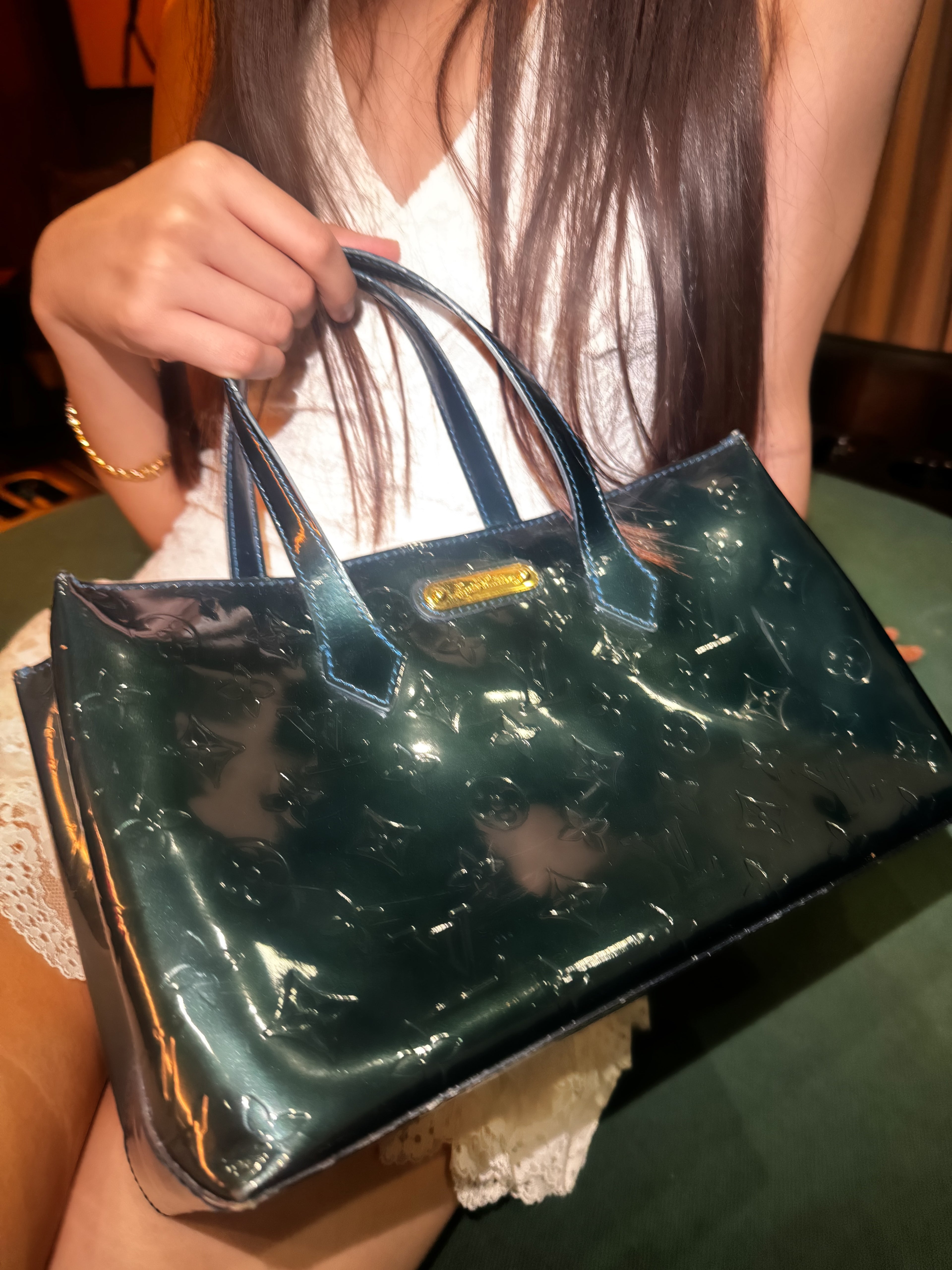 Louis Vuitton Monogram Vernis Wilshire PM – Vert Impression