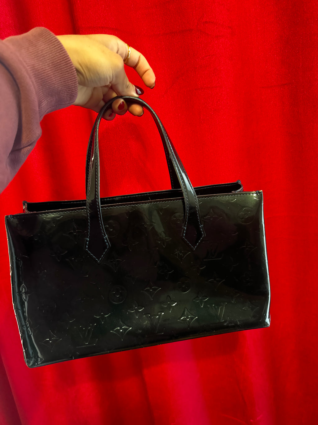 Louis Vuitton Monogram Vernis Wilshire PM – Vert Impression