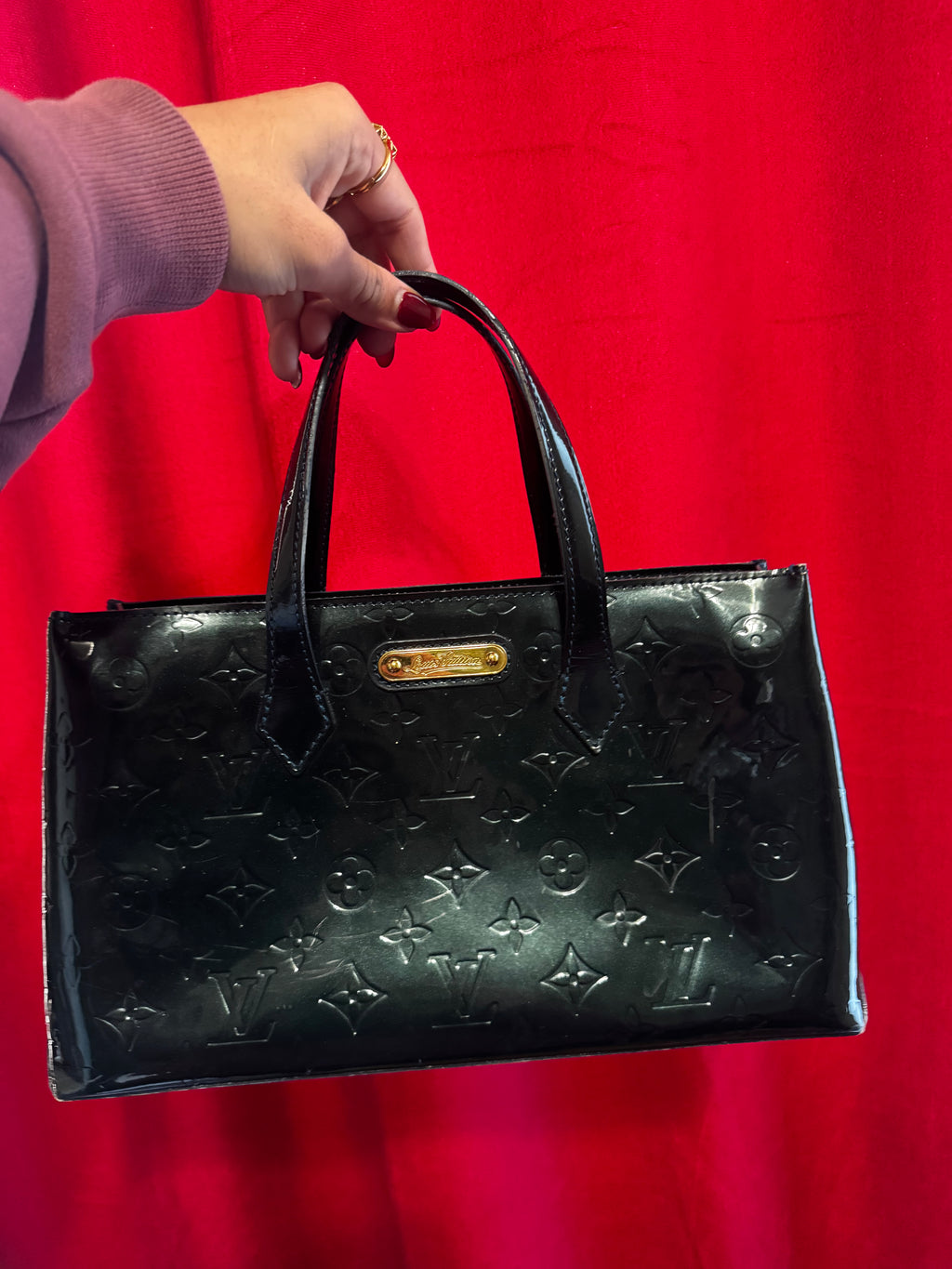 Louis Vuitton Monogram Vernis Wilshire PM – Vert Impression