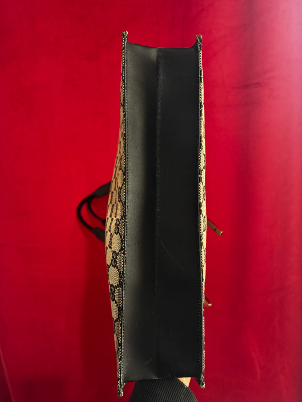 Tom Ford Era - Black Gucci GG Canvas Drawstring Tote